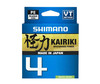 Изображение Леска плетёная SHIMANO Kairiki 4 PE 150 м зеленая 0.315 мм 29.9 кг
