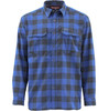 Изображение Рубашка Simms Coldweather LS Shirt, XL, Rich Blue Buffalo Plaid