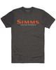 Изображение Футболка Simms Logo T-Shirt, Charcoal Heather, L