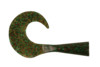 Изображение Хвост для джеркбейта Wolf Tail (темно-зеленый с цвет. блестками) 2шт.