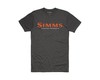 Изображение Футболка Simms Logo T-Shirt, Charcoal Heather, 3XL