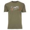 Изображение Футболка Simms Special Knot T-Shirt, Military Heather, XL