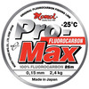 Изображение Леска Pro-Max Fluorocarbon, 25м 0,10мм 1,2кг