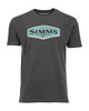Изображение Футболка Simms Logo Frame T-Shirt, Charcoal Heather, XXL