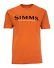 Изображение Футболка Simms Logo T-Shirt, Adobe Heather, XL