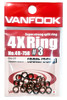 Изображение Кольцо заводное Vanfook 4R-75B Strealth Black#3 22 pcs/pack