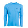 Изображение Футболка Grundens Tech Tee LS Shirt, G Hook Print Coastal Blue, M