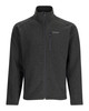 Изображение Пуловер Simms Rivershed Full Zip Fleece Jacket, Black Heather, XL