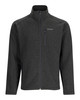 Изображение Пуловер Simms Rivershed Full Zip Fleece Jacket, Black Heather, M