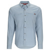 Изображение Рубашка Simms BugStopper LS Shirt, Steel Blue Plaid, L