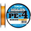 Изображение Шнур Sunline SIGLON PEx4 300M(Orange) #1.7/30LB