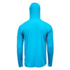 Изображение Футболка Grundens Tough Sun Hoodie, Azure, XL