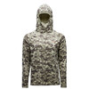 Изображение Футболка Grundens Solstrale Hoodie, Refraction Camo Green, XL