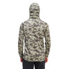 Изображение Футболка Grundens Solstrale Hoodie, Refraction Camo Green, XL