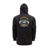 Изображение Толстовка Grundens Displacement DWR Hoodie Tuna Tattoo, Black, M