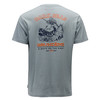 Изображение Футболка Grundens Dark Seas X Grundens Battlelines SS T-Shirt Silver L