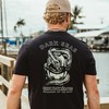 Изображение Футболка Grundens Dark Seas X Grundens Luminate SS T-Shirt, Black, S