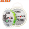 Изображение Шнур Akara Sport X-4 Fluo Green 130 м AS-130FG-008