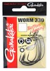 Изображение Крючки офсетные Gamakatsu WORM 330 BOTTOM JIGGING HOOKS разм. 3/0 5шт.