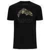 Изображение Футболка Simms Trout Regiment Camo Fill T-Shirt, Black, M