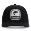 Изображение Кепка Simms Double Haul Icon Trucker, Bass Black