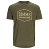 Изображение Футболка Simms Fly Patch T-Shirt, Military Heather, M