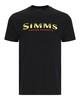 Изображение Футболка Simms Logo T-Shirt, Black - Neon, XXL