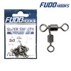 Изображение Вертлюг Fudo SCRC23 FCS Rolling Combination Swivel BN 2X3 (4 шт./уп.)