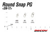 Изображение Застежка Decoy SN-17 Round Snap PG #1