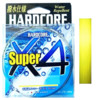 Изображение Пл.шн. Duel PE Hardcore Super Cold X4 200м Hi-Vis Yellow #1,0 (0,17мм)