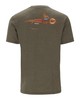 Изображение Футболка Simms Let It Fly T-Shirt, Military Heather, M
