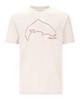 Изображение Футболка Simms Trout Outline T-Shirt, Natural, XXL