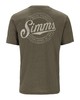 Изображение Футболка Simms Circle Lockup T-Shirt, Military Heather, S
