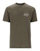 Изображение Футболка Simms Circle Lockup T-Shirt, Military Heather, S