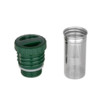 Изображение Термос TONAR 1600ML с ситечком зеленый (2 крышки-кружки) (HS.TM-059-G)