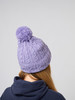 Изображение Шапка женская Alaskan Knitted сиреневый