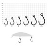 Изображение Крючки Saikyo SS075-BN IN-LINE EYE №4 (10 шт.)