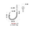 Изображение Крючки Saikyo Cat Fish FT № 4/0 (10 шт)