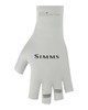Изображение Перчатки Simms SolarFlex Half-Finger SunGlove, Sterling, S