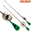 Изображение Удочка зимняя Akara Leader Elit L блеснилка с тюльпаном Gr-Gn LEL-G-GN