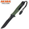 Изображение Нож Akara Falcon 120 mm сталь 3Cr13 с огнивом и компасом AK-FLC-120