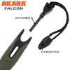 Изображение Нож Akara Falcon 120 mm сталь 3Cr13 с огнивом и компасом AK-FLC-120