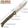 Изображение Нож складной Akara Predator 155 mm 8Cr13MoV AK-PRDTR-155