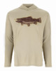 Изображение Футболка Simms Tech Hoody - Artist Series, Stone Trout Fly, XL