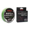 Изображение Шнур Saikyo KAGINAWA X4PE 150m, зеленый fluo #4 (0,33mm), 18,1kg