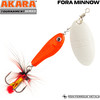 Изображение Блесна вертушка Akara Tournament Series Fora Minnow 2 ATFM2-RED-19