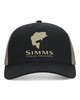 Изображение Кепка Simms Double Haul Trucker, Stone Black