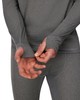 Изображение Футболка Simms Strata 160 LS Crew, Dark Grey Heather, L