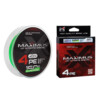 Изображение Шнур Maximus 4PE 150m, флюоресцентный зеленый #1 (0,165mm), 7,2kg