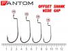 Изображение Крючок Fantom OS-1/0-BC Offset Shank Wide Gap Size: 1/0 уп-ка 10 шт